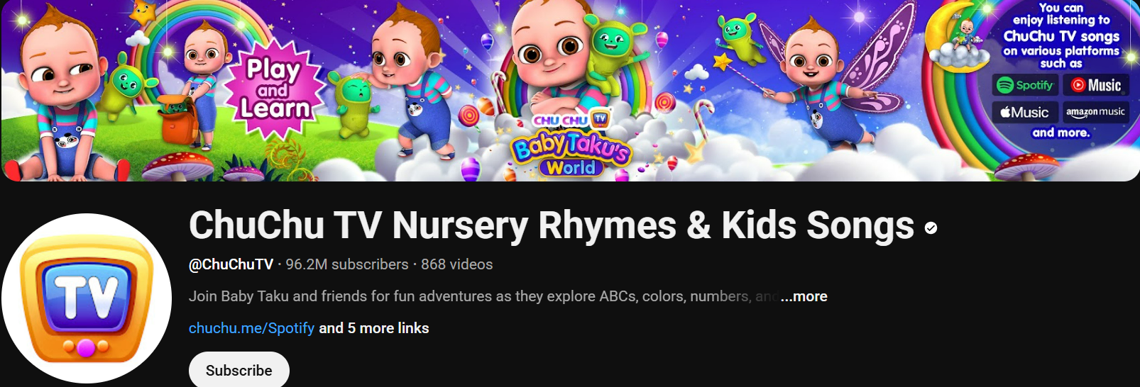 ChuChu TV Nursery Rhymes