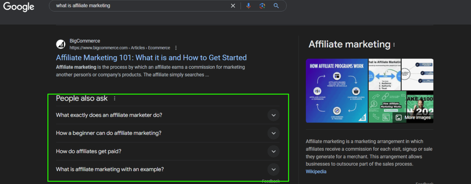 People Also Ask Example People Also Ask Example